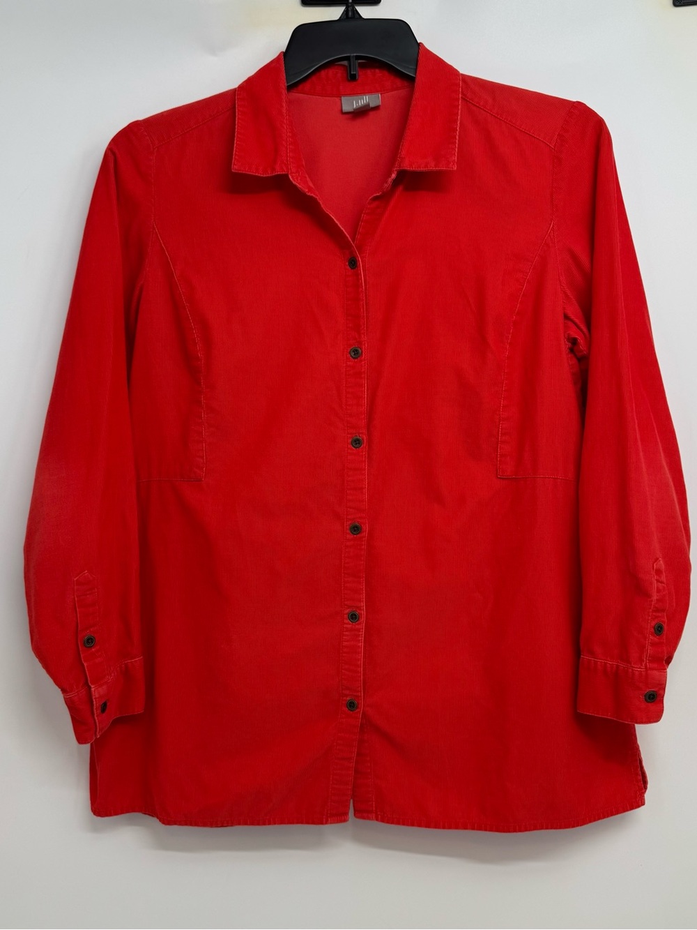 J Jill Women’s Size M Corduroy Long Sleeve Button Up Shirt